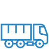 camion bleu